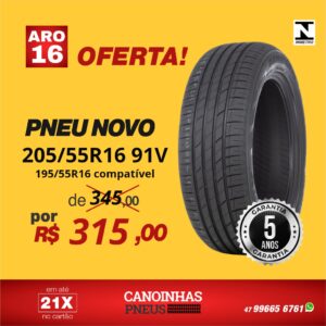 205/55R16 91V
